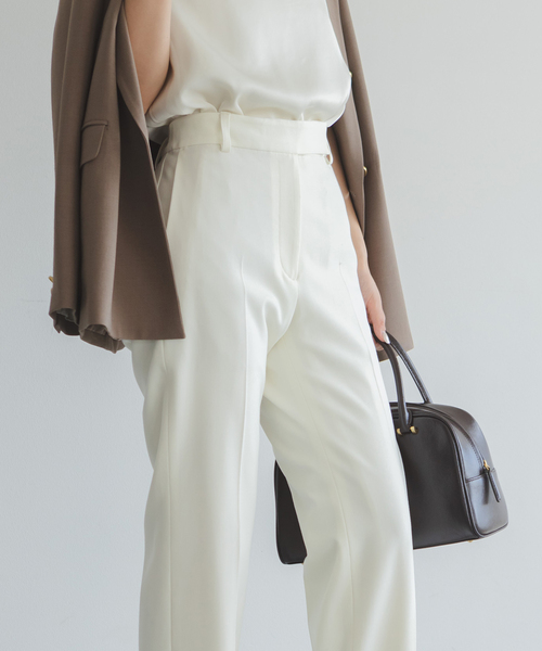 「NOBLE」 パンツ 38 ベージュ レディース_10