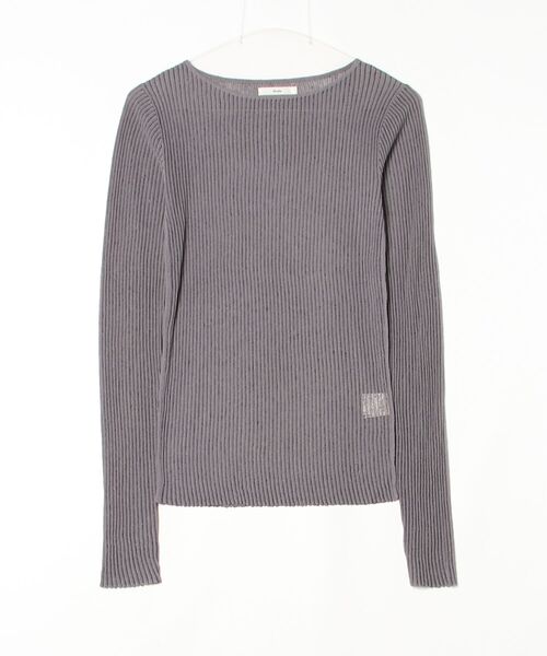 anuke（アンヌーク） tシャツ Sheer Stripe Knit メンズ : ZOZOTOWN