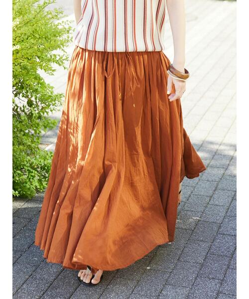 「CRAFT STANDARD BOUTIQUE」 スカート FREE パープル レディース_画像6