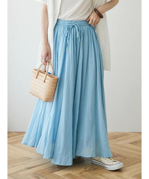 「CRAFT STANDARD BOUTIQUE」 スカート FREE パープル レディース_画像7