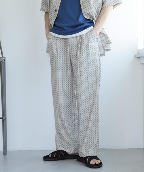 「SENSE OF PLACE by URBAN RESEARCH」 イージーパンツ SMALL ブラック メンズ_画像3