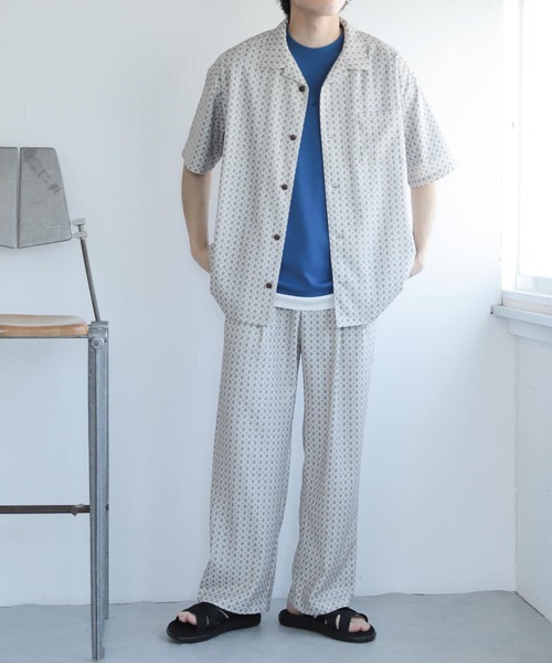 「SENSE OF PLACE by URBAN RESEARCH」 イージーパンツ SMALL ブラック メンズ_画像7