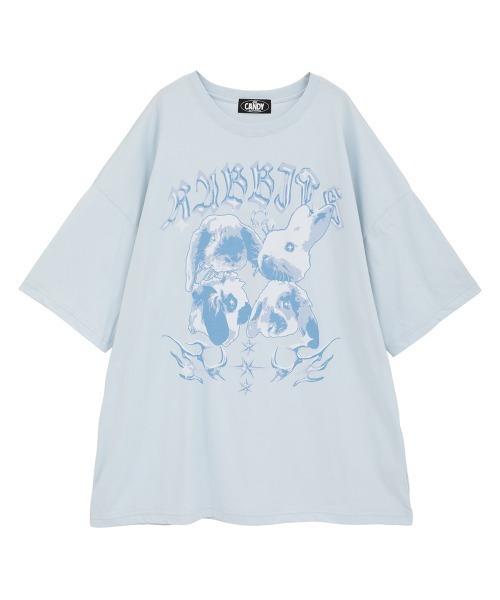 Candy Stripper(キャンディーストリッパー) tシャツ BUNNIES METAL Candy Stripper(キャンディーストリッパー) tシャツ BUNNIES METAL