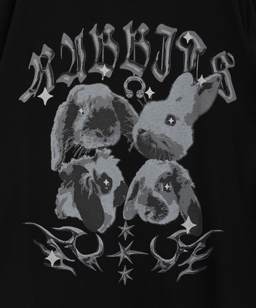 Candy Stripper（キャンディーストリッパー） tシャツ BUNNIES METAL