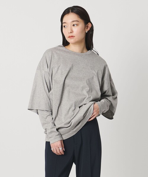 tシャツ 「MARW UNITED ARROWS」オーバーサイズ Tシャツ 汗ジミ防止 レディースの画像