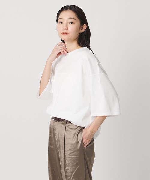 tシャツ 「MARW UNITED ARROWS」オーバーサイズ Tシャツ 汗ジミ防止 レディースの画像