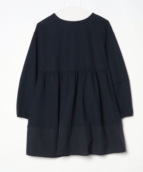 「Dignite collier」 長袖チュニック FREE ネイビー レディース_画像2
