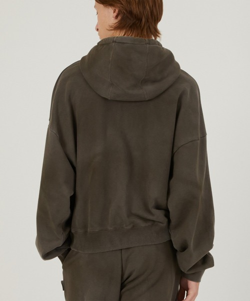パーカー Pigmented Zipup Hoodie メンズ_6