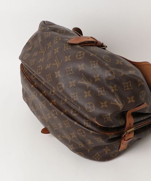 ルイヴィトン　モノグラム　ソミュール35　ショルダーバッグ　ブラウン　茶色 LOUIS VUITTON（ルイ・ヴィトン） モノグラム ソミュール35 ショルダー