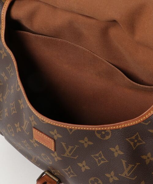 ルイヴィトン　モノグラム　ソミュール35　ショルダーバッグ　ブラウン　茶色 LOUIS VUITTON（ルイ・ヴィトン） モノグラム ソミュール35 ショルダー