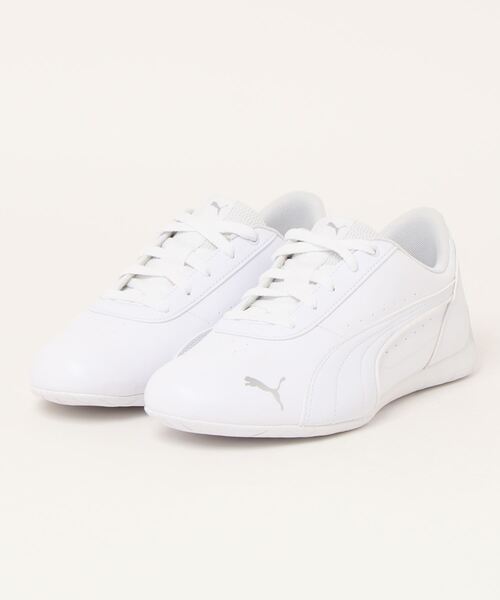 「PUMA」 ローカットスニーカー 28.5cm ホワイト×ホワイト メンズ_画像4