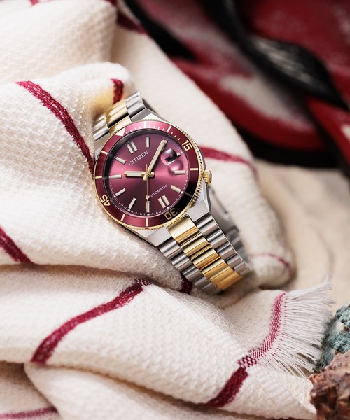 腕時計 CITIZEN COLLECTION シチズンコレクション メカニカル TSUYOSA NJ0234-58X メンズの画像