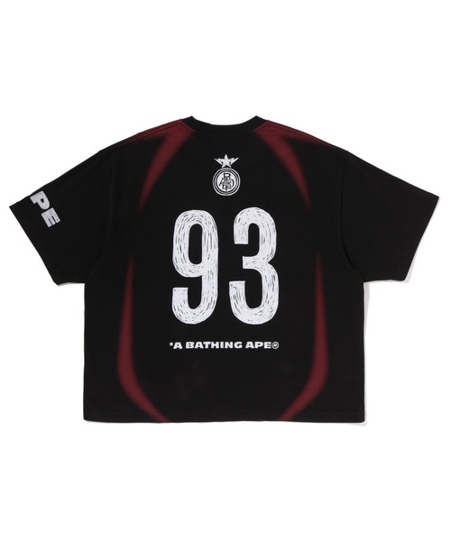 tシャツ HEAVY WASH HAND DRAW FOOTBALL MULTI LOGO RELAXED FIT TEE メンズ レディースの画像