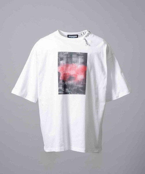 「MAISON SPECIAL」 半袖Tシャツ 2 ホワイト レディース_画像4