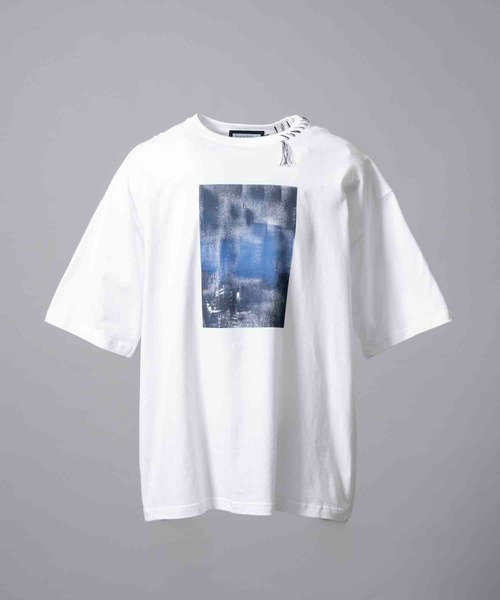「MAISON SPECIAL」 半袖Tシャツ 2 ホワイト レディース_画像5