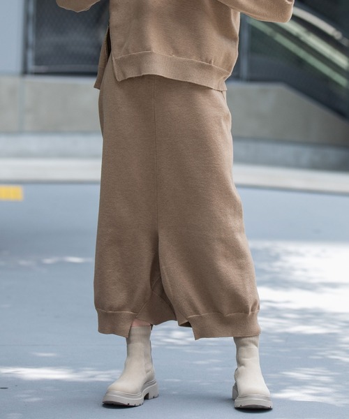 「Munich」 パンツ FREE チャコールグレー レディース_画像4