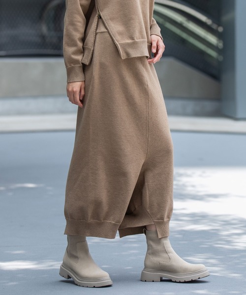 「Munich」 パンツ FREE チャコールグレー レディース_画像5