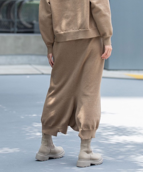 「Munich」 パンツ FREE チャコールグレー レディース_画像6