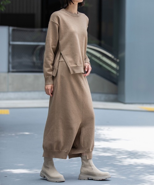「Munich」 パンツ FREE チャコールグレー レディース_画像8