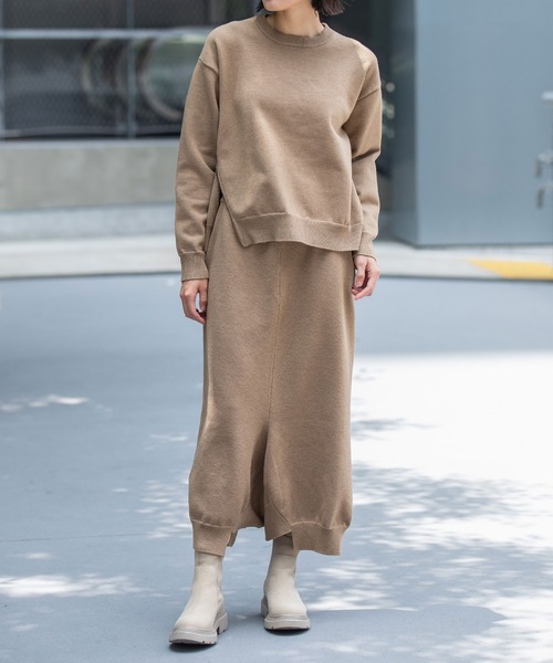 「Munich」 パンツ FREE チャコールグレー レディース_画像9