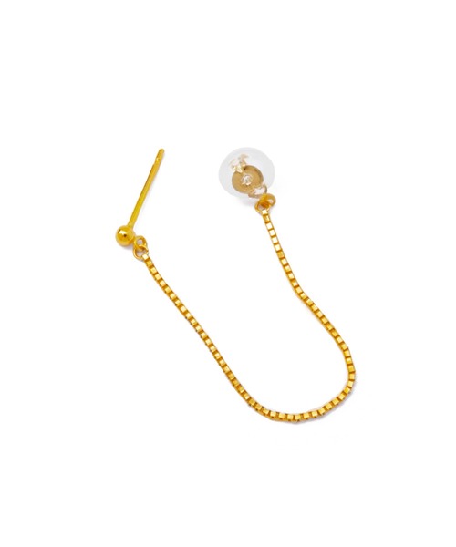 ピアス 「les bonbon」K18 amour drape pierce/アムール ドレープ ピアス レディースの画像