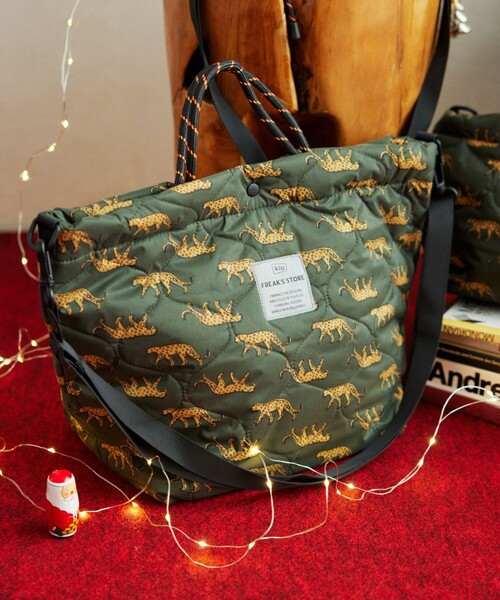 「KiU」 2WAYバッグ ONE SIZE グリーン レディース_画像4