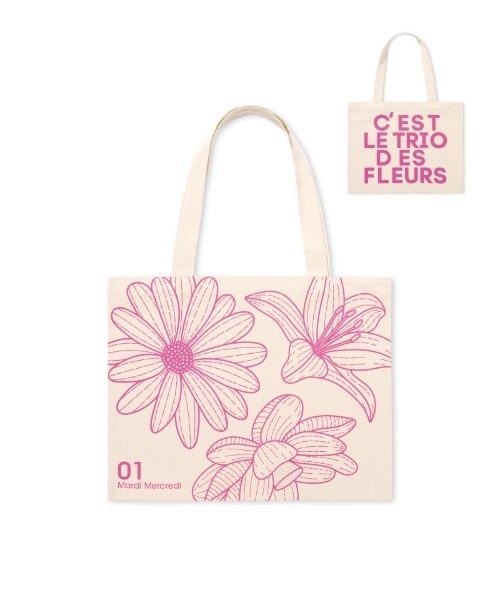 Mardi Mercredi（マルディメクルディ） トートバッグ 大きめ CANVAS