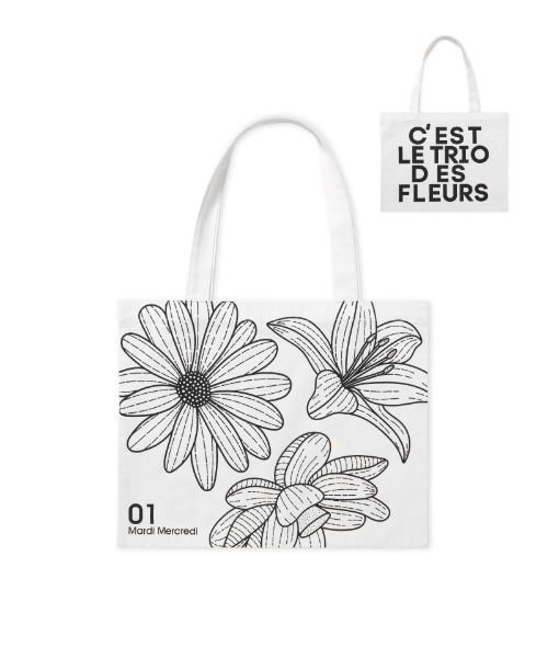 Mardi Mercredi（マルディメクルディ） トートバッグ CANVAS BAG