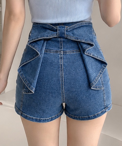 y2k デニム（レディースショート、ハーフパンツ）｜ボトムス、パンツ