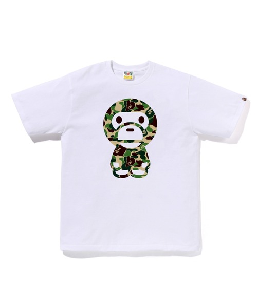 A BATHING APE（アベイシングエイプ） tシャツ ABC CAMO BIG BABY MILO
