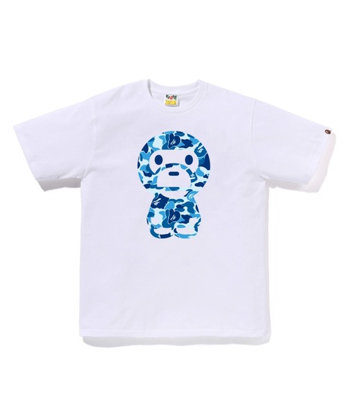 A BATHING APE（アベイシングエイプ） tシャツ ABC CAMO BIG BABY MILO