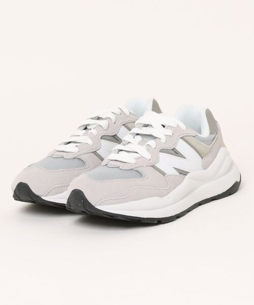 「New Balance」 ローカットスニーカー 23.0cm グレー レディース_画像5