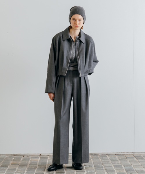 CREDONA（クレドナ） ブルゾン アウター ICHIGUN TUCK JACKET 
