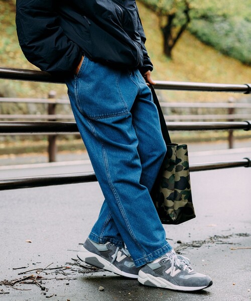 「GUNG HO」 デニムパンツ LARGE ネイビー メンズ_画像6