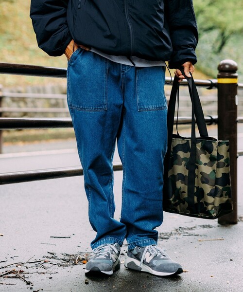 「GUNG HO」 デニムパンツ LARGE ネイビー メンズ_画像9