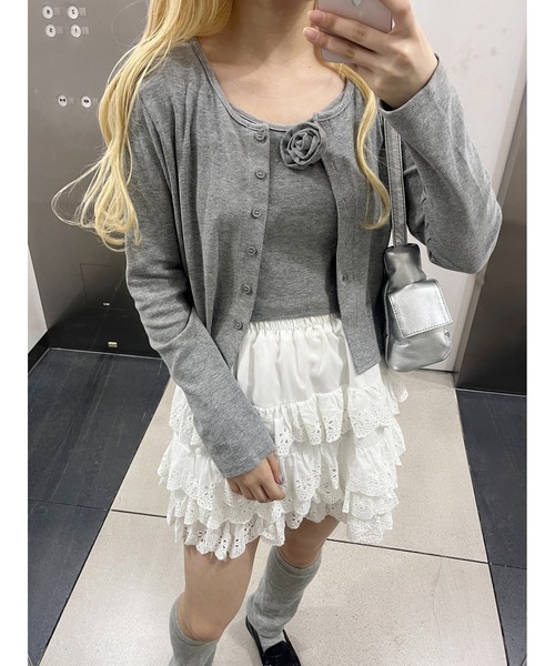 「WC」 キュロット FREE ホワイト レディース_画像7