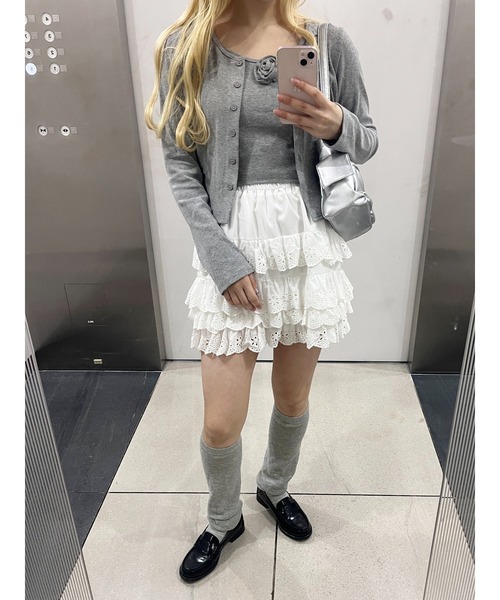 「WC」 キュロット FREE ホワイト レディース_画像8
