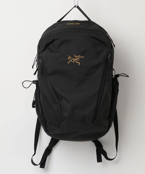 ARC'TERYX（アークテリクス） 刺繍リュック - ブラック レディース