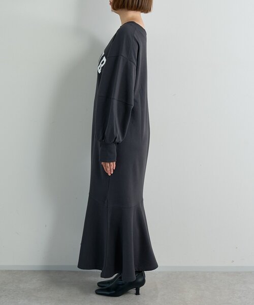 「un dix cors」 長袖ワンピース SMALL ネイビー レディース_画像3