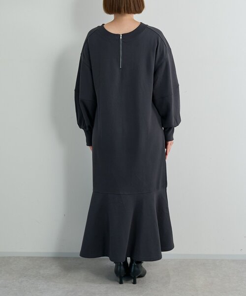 「un dix cors」 長袖ワンピース SMALL ネイビー レディース_画像4
