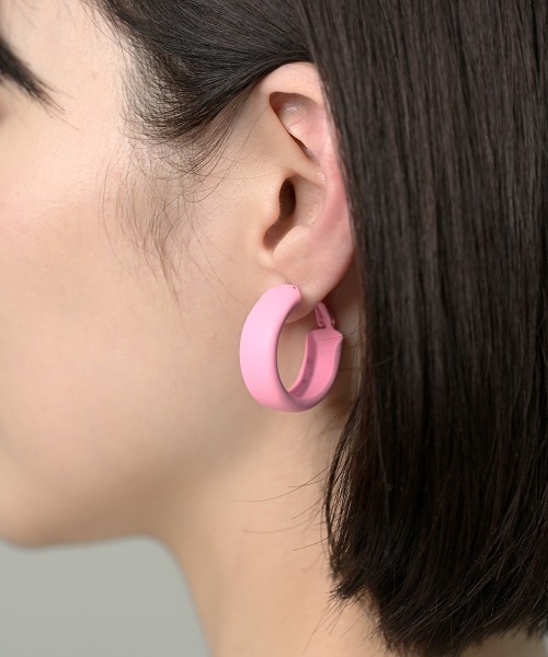 Fun & Daily（ファンアンドデイリー） ピアス F＆D : マットカラー