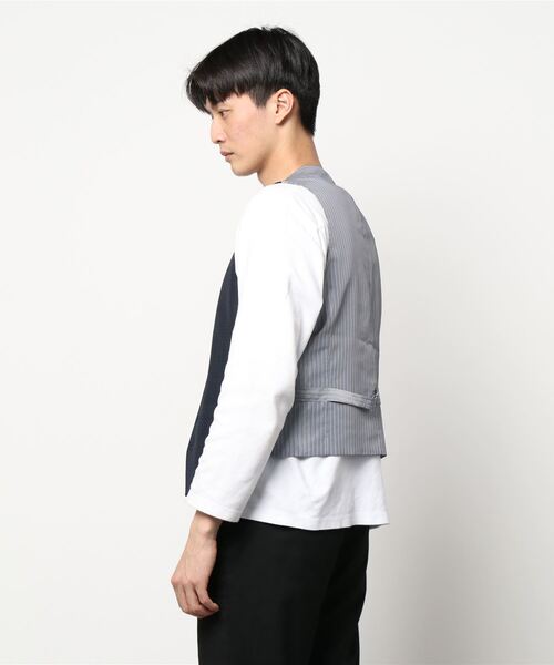 ベスト 小紋ジャガード ベスト