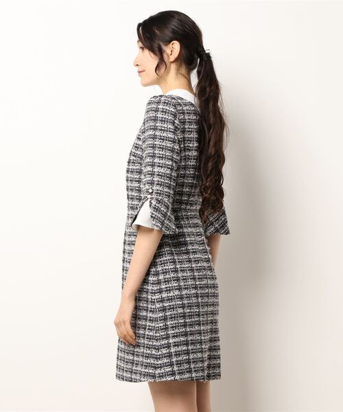 数量限定定番 ワンピース 衿付きツイードワンピース ZOZOTOWN PayPayモール店 - 通販 - PayPayモール 好評通販