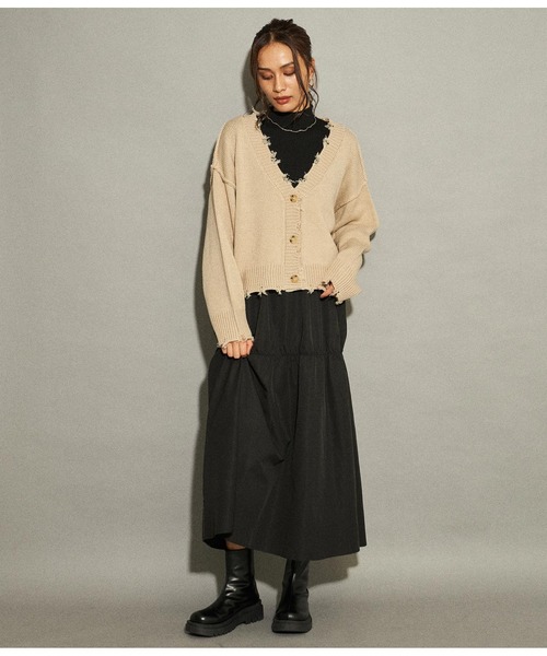アナップ　ロングスカート ANAP スカート デニム カーゴ ロング : ZOZOTOWN Yahoo!店