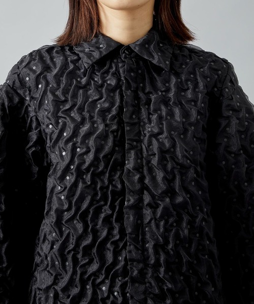 BELPER アウター 「BELPER/(ベルパー)」シュリンクシャツジャケット  