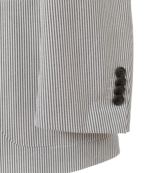 MEN'S MELROSE ジャケット テーラードジャケット シアサッカー