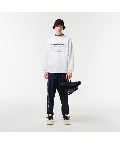 LACOSTE トレーナー スウェット テックスウェットクルーネック