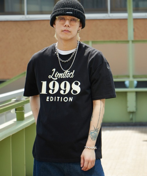 NO NEED tシャツ 1998レトロデザイン ビッグシルエット カラーT