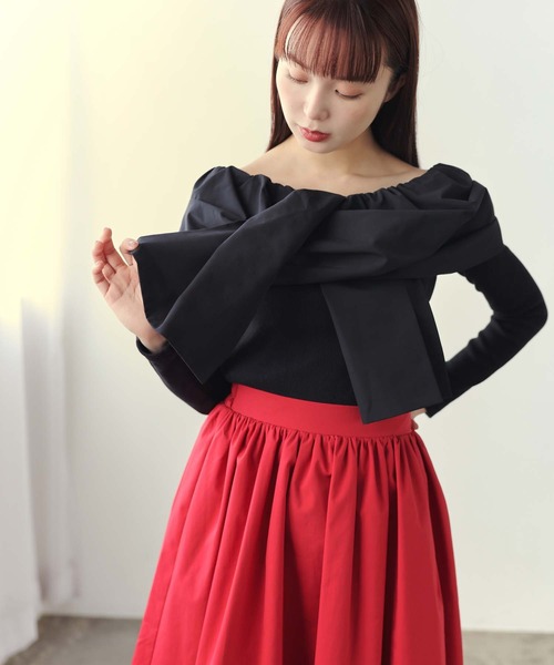 fifth（フィフス） ブラウス シャツ マルチウェイドッキングブラウス