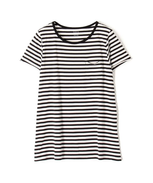 GALERIE VIE tシャツ スムージーコットン クルーネックハーフ